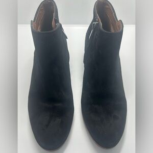Sam Edelman Black Suede Petty boots